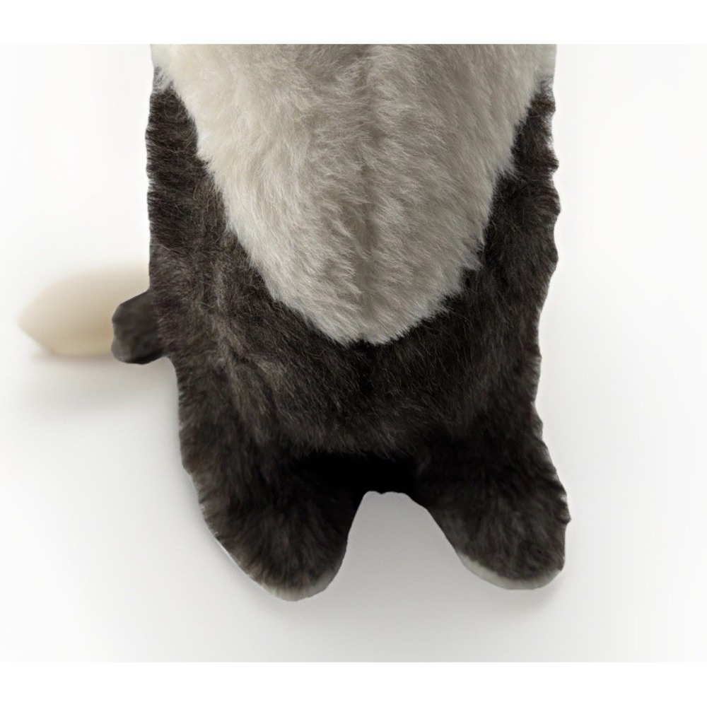 Cuddle Toys Douglas Howling Grey Wolf Plush Stuffed Animal 16" Tall Vintage 1987 - Picture 9 of 12